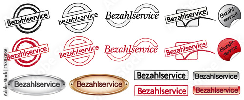 Buttonset Bezahlservice