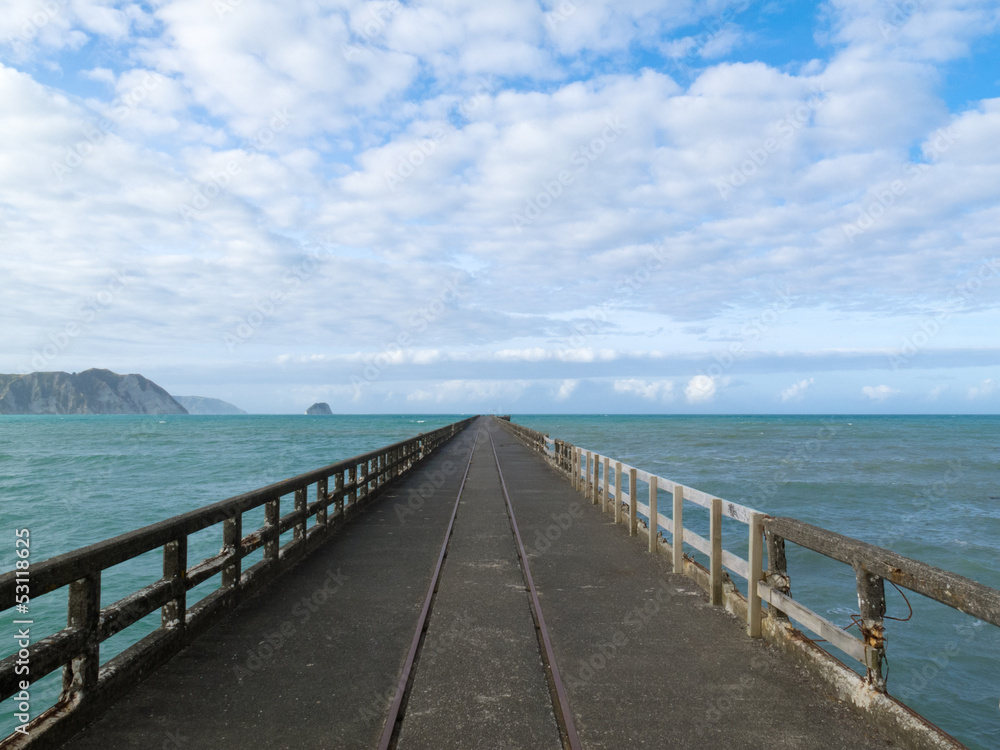 Tolaga Bay Wharf  the longest pier of New Zealand