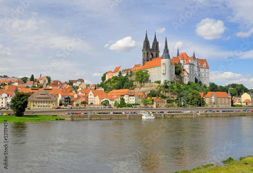 View of the city of Meissen