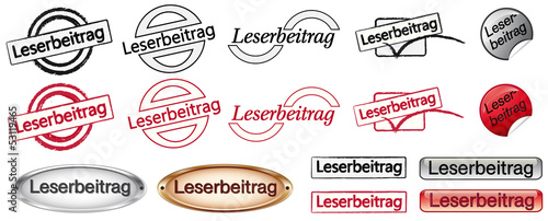 Buttonset Leserbeitrag
