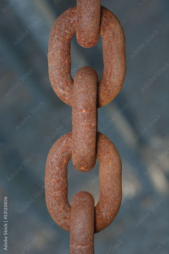 Fototapeta premium rusty chain