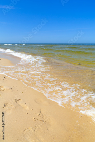 Beach at the Baltic Sea in Poland #53120842