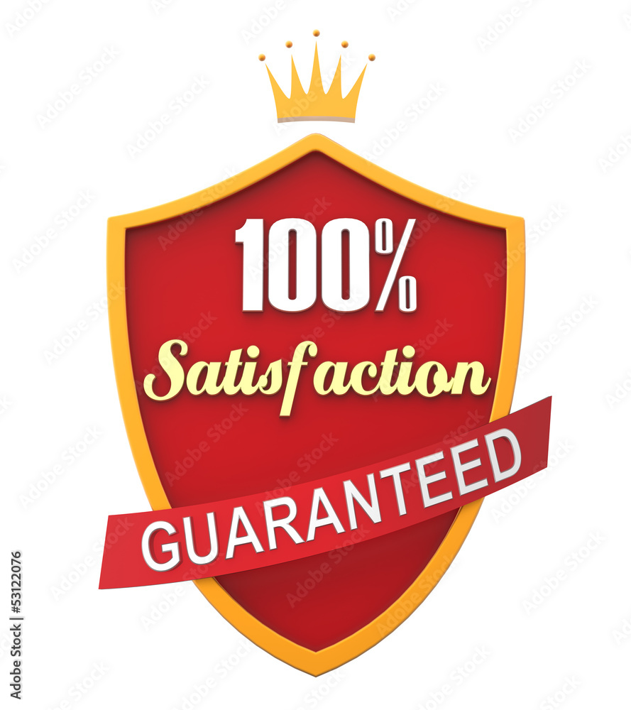 Satisfaction Guaranteed Label