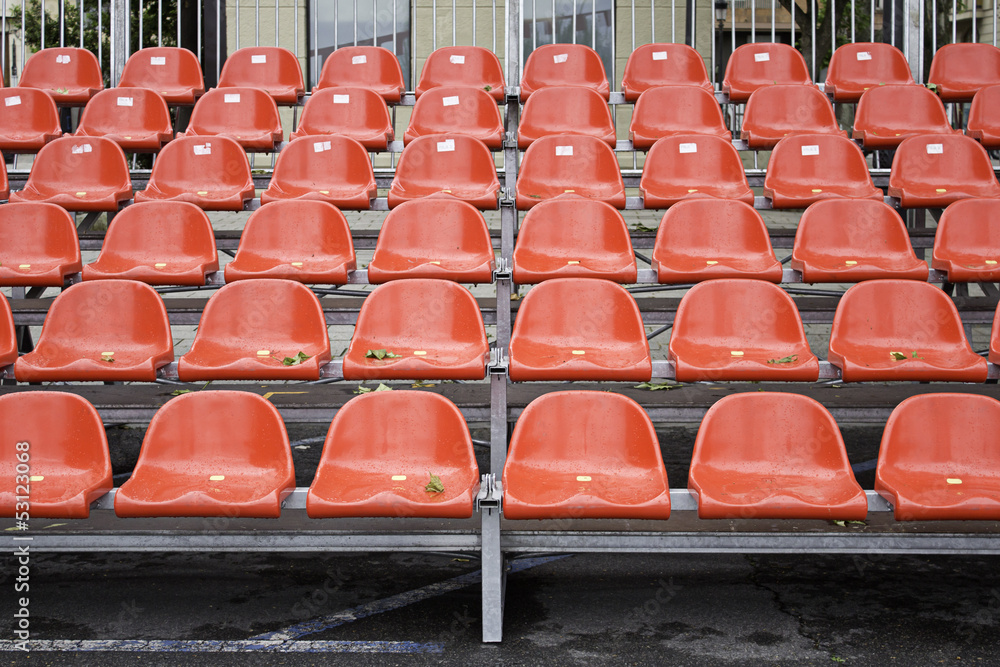 Naklejka premium Stadium seating