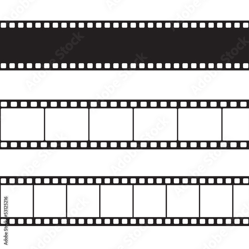Vector film strip illustration