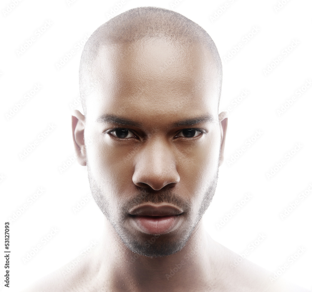 Fashion portrait of a male model Fashion portrait of a male model