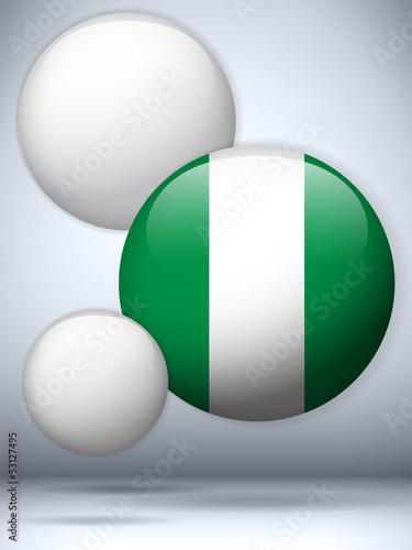 Nigeria Flag Glossy Button Free Download Nigeria Flag Glossy Button - GFXLoad
