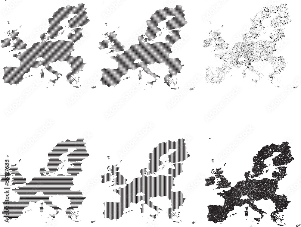 Europäische Union Karte