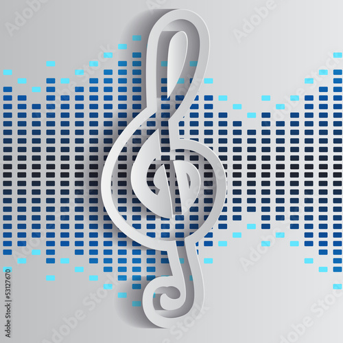 Abstract music background