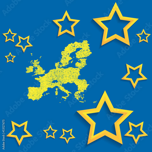 Europäische Union Karte