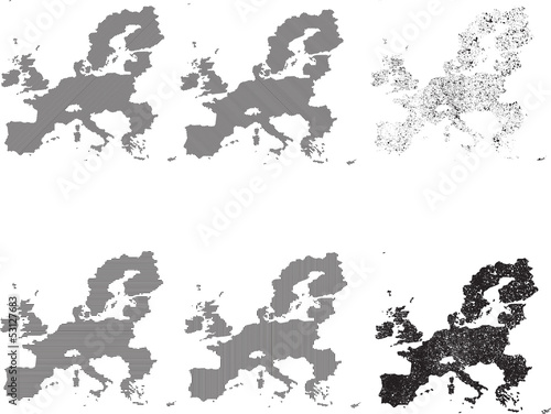 Europäische Union Karte