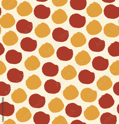Seamless abstract pattern with circles