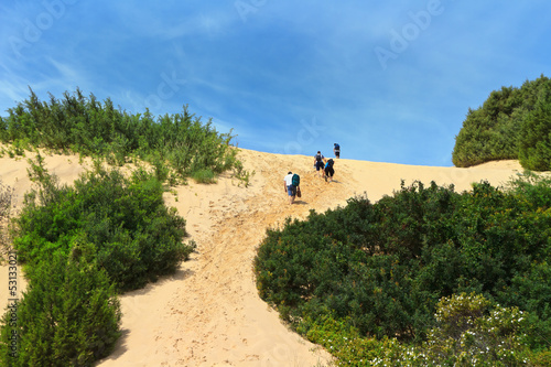 Tableau sur toile Piscinas sandy dunes - Sardinia