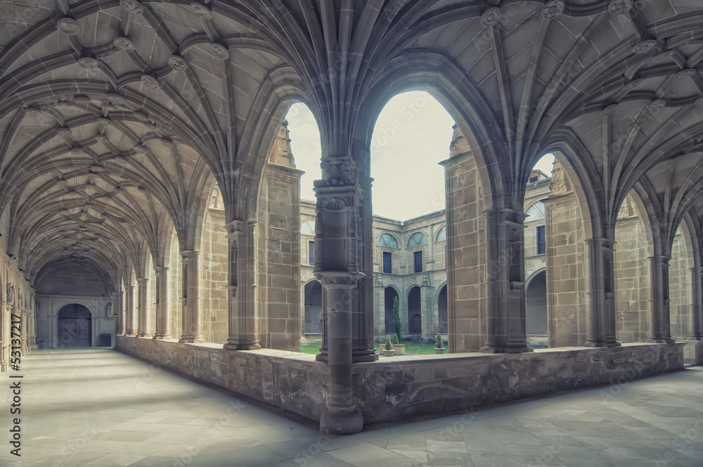 Monastery of  San Milln de Yuso in La Rioja,Spain
