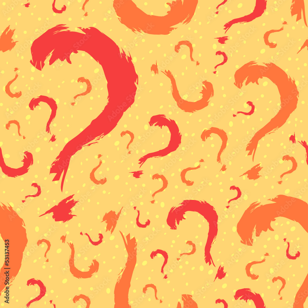 Qiestion mark seamless pattern background Qiestion mark seamless pattern background