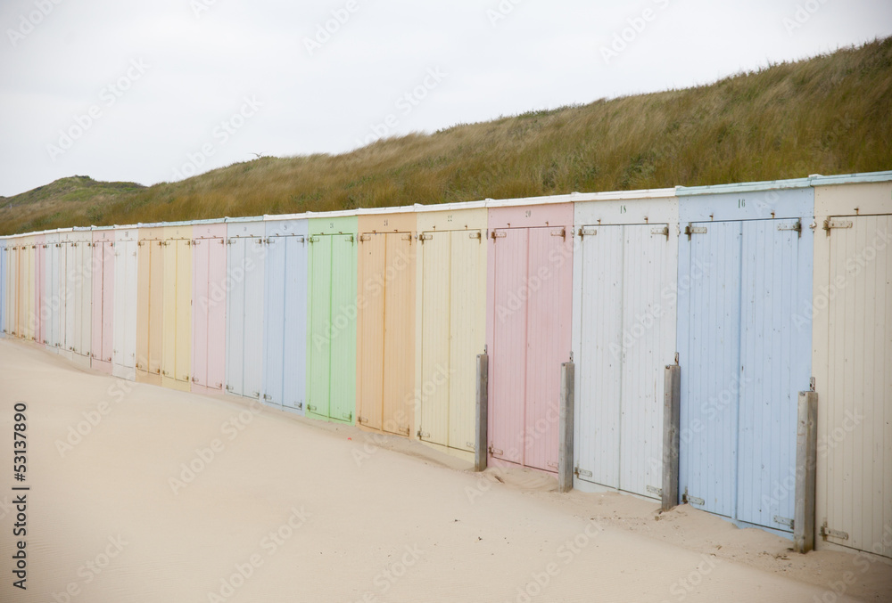 Obraz premium cabane de plage