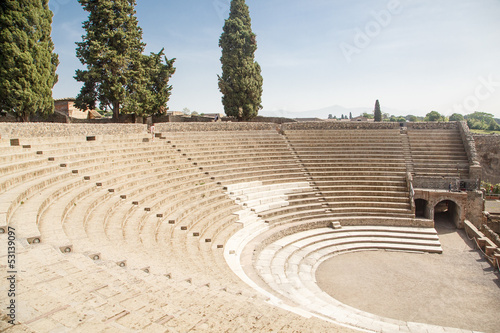 Large Arena in Pompeii