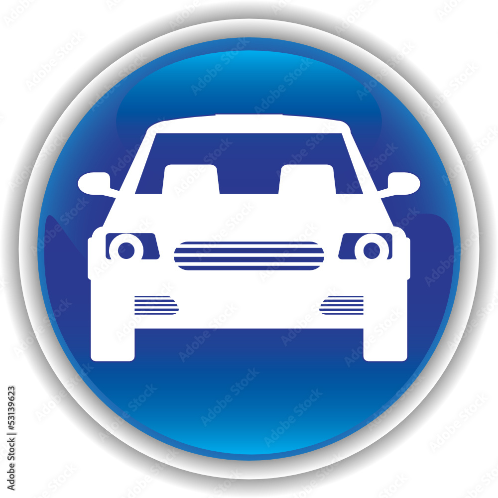 Obraz premium CAR ICON