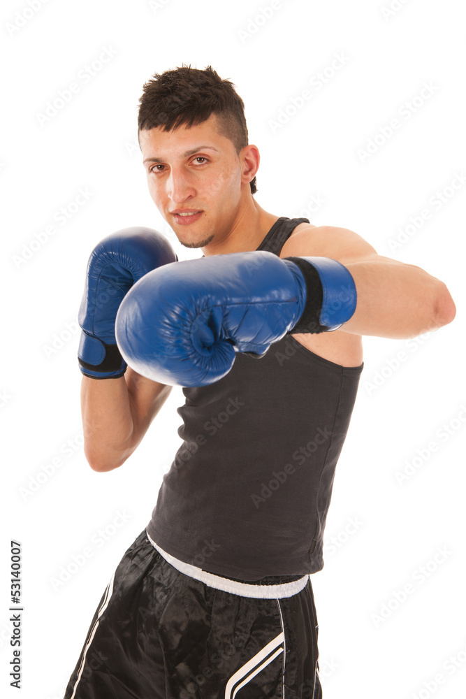 Boxing man