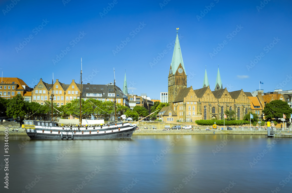 Obraz premium Schlachte, Bremen