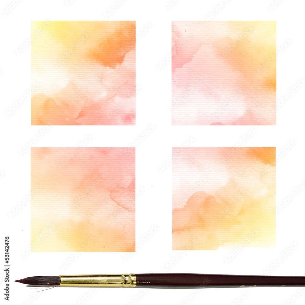 Colorful Water Color Background. Abstract Art Background. 