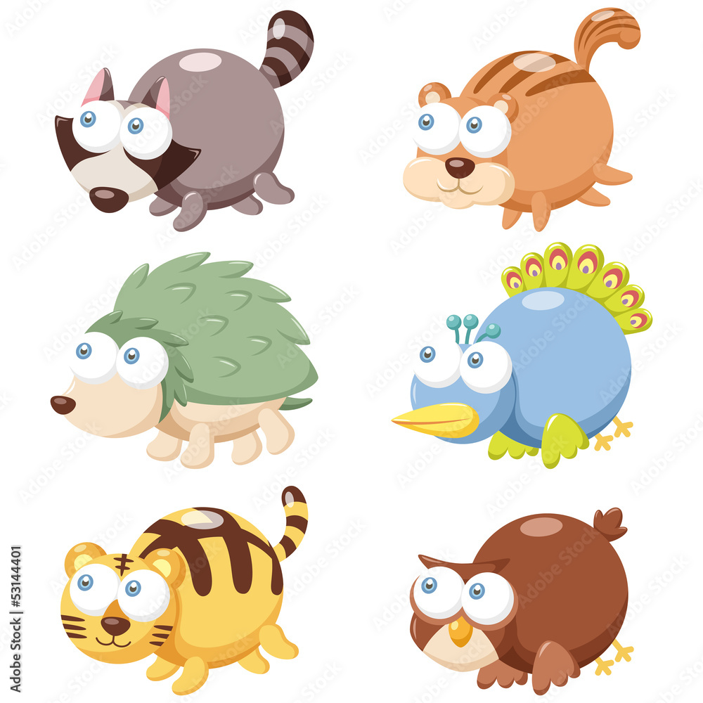 cute animal set cute animal set