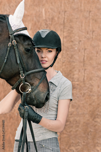 portrait with horse © Denys Kurbatov