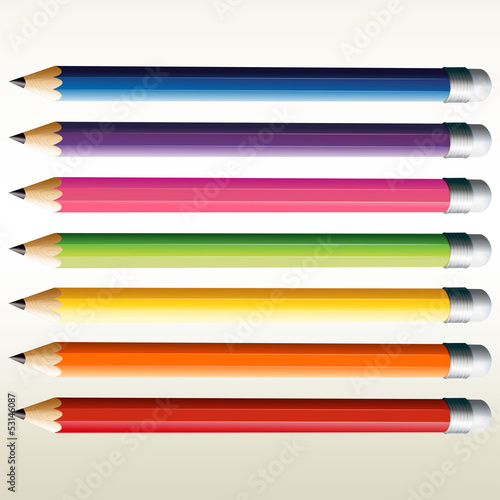 Colorful pencils