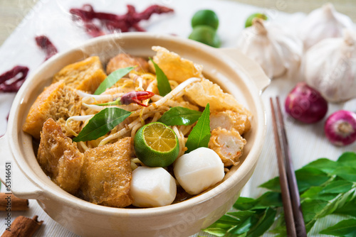  Singapore Curry Noodle