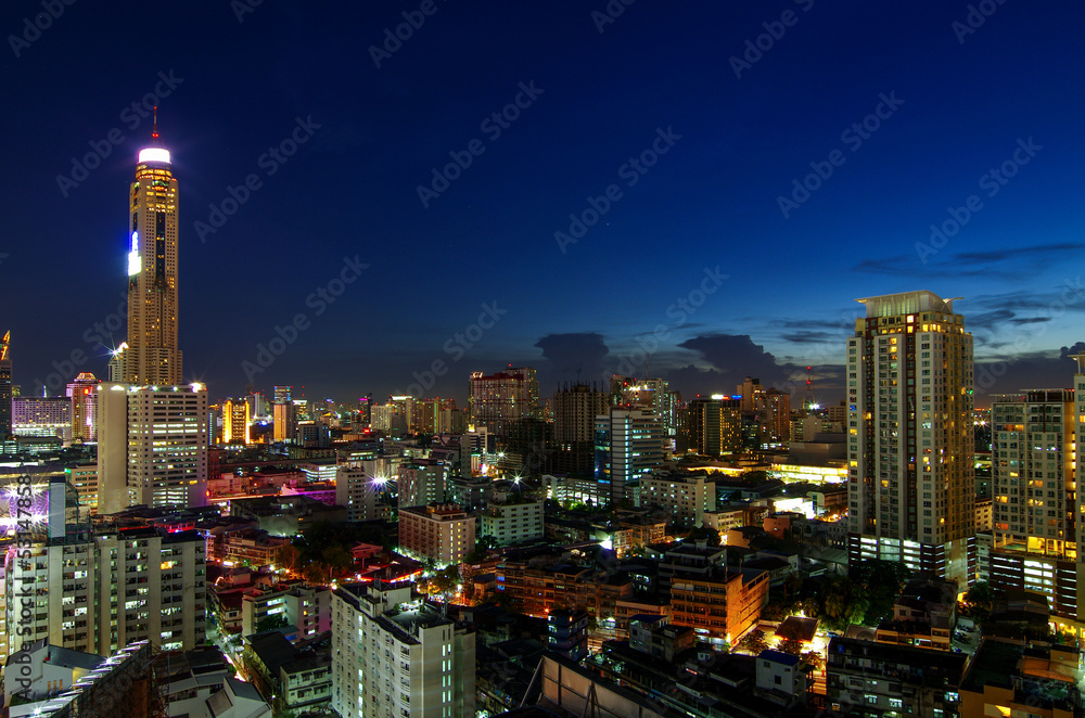 View of the Bangkok