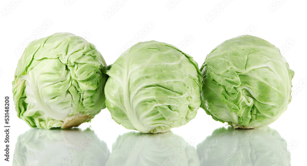 Fototapeta premium Cabbage isolated on white