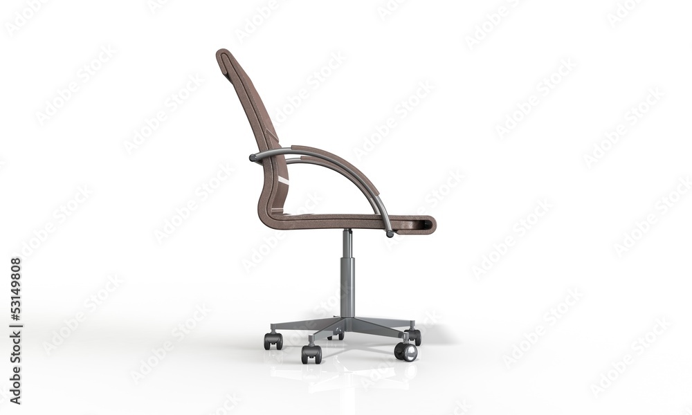 Office chair expensive elegant isolated Office chair expensive elegant isolated