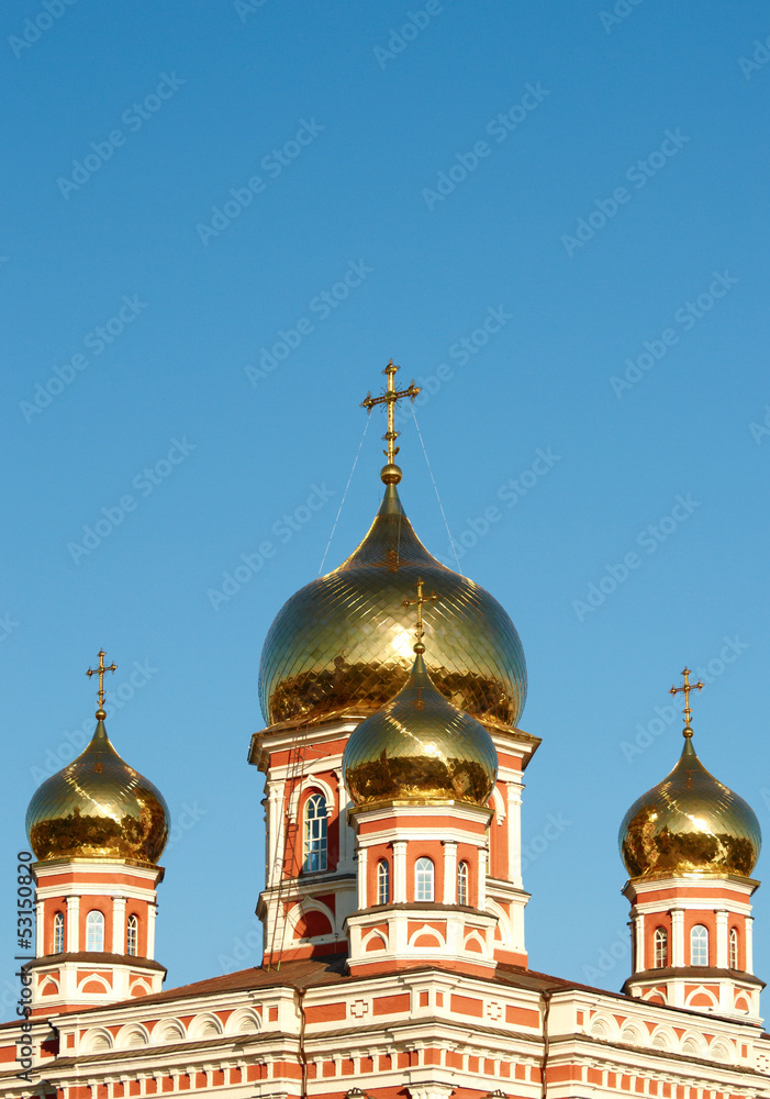 Domes of orthodox church