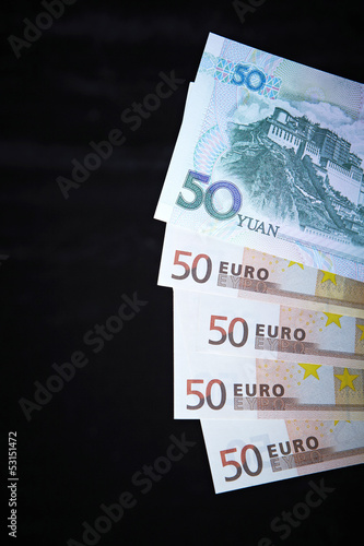 Euro and Yuan