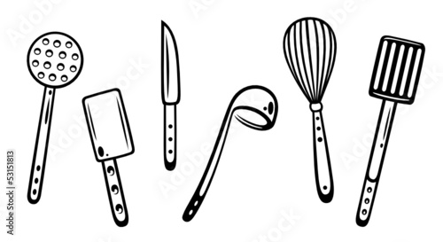 Küche, kochen, Küchenutensilien