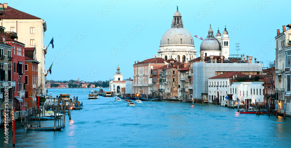 Panorama of Grand Canal Venice