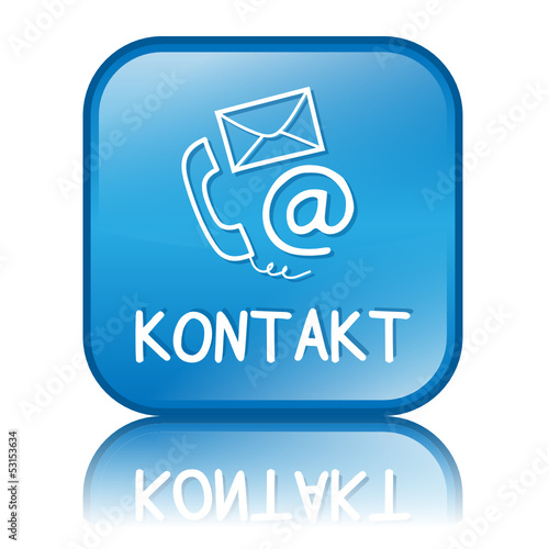 "KONTAKT" Button (Kundenservice Web Rufen Sie Uns Hotline Knopf)