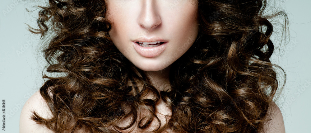 beautiful brunette with gorgeous curly hair beautiful brunette with gorgeous curly hair