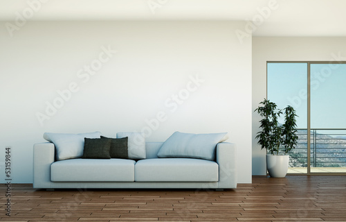 Wohndesign - modernes Sofa