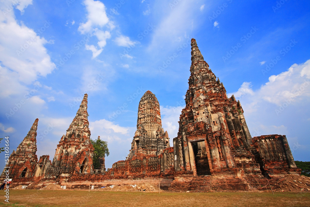 Wat Chaiwattanaram temple in Ayutthaya, Thailand Wat Chaiwattanaram temple in Ayutthaya, Thailand