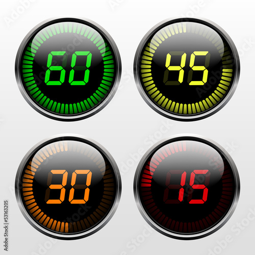 Digital Countdown Timer