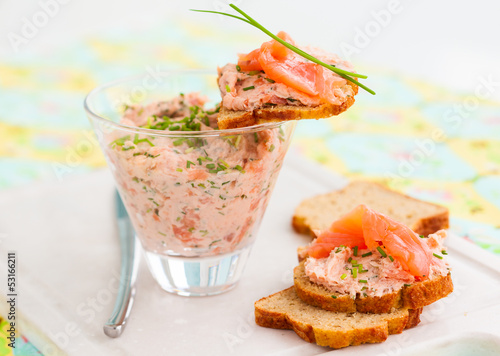 salmon spread photo