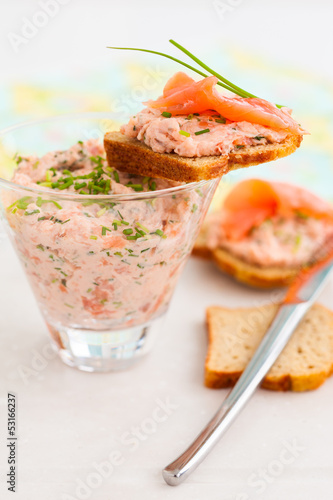 salmon spread