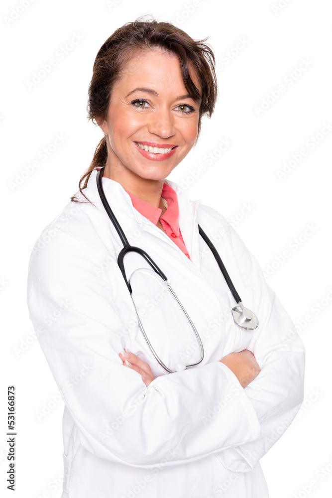 Smiling doctor