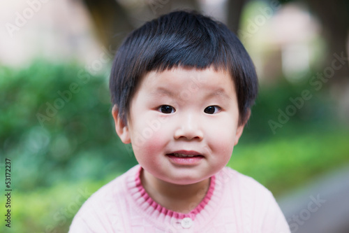 cute little girl portrait