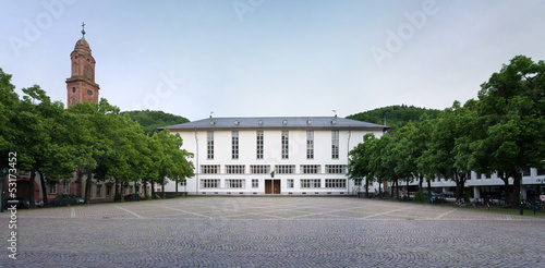 Obraz na płótnie Neue Universität in Heidelberg