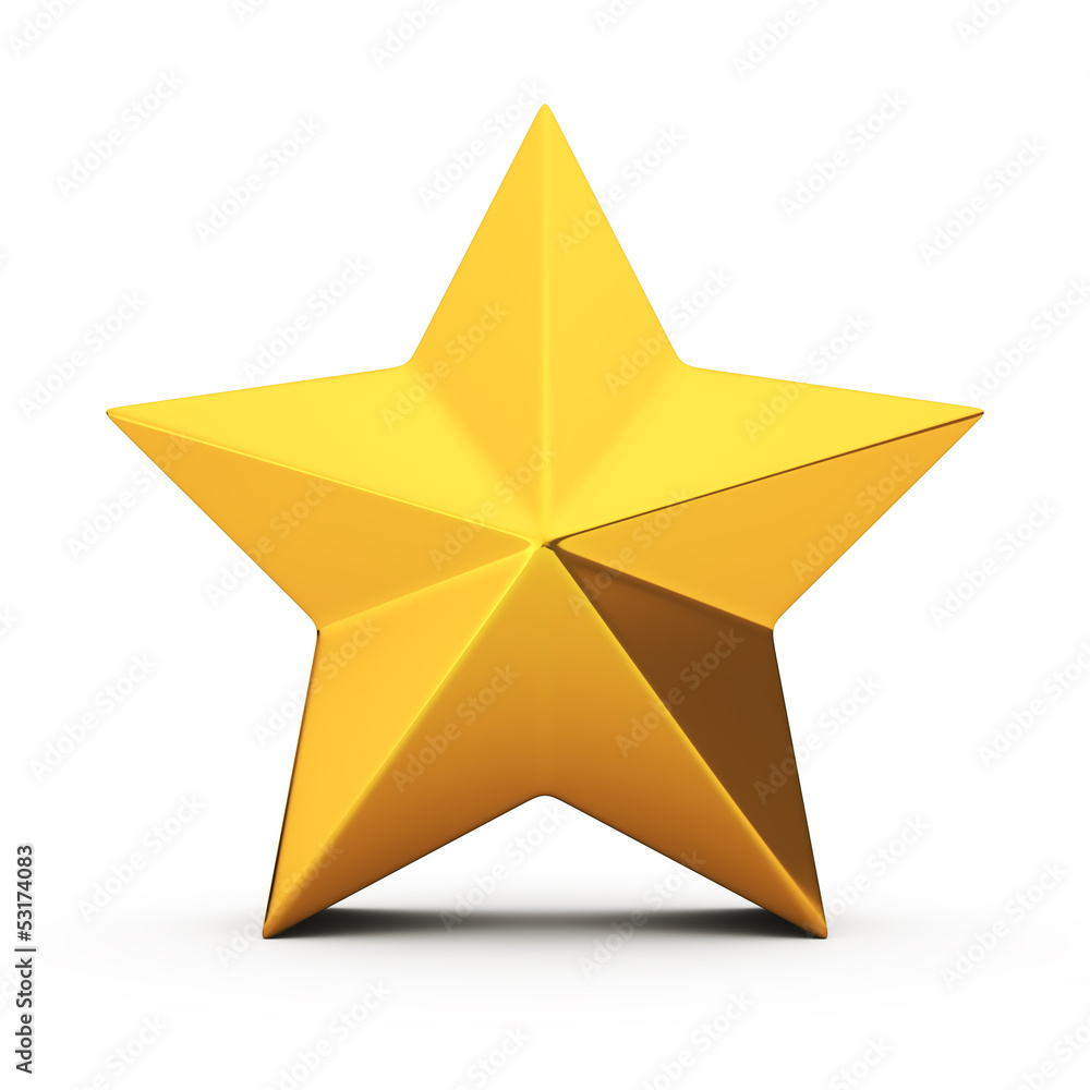 Obraz premium Golden star
