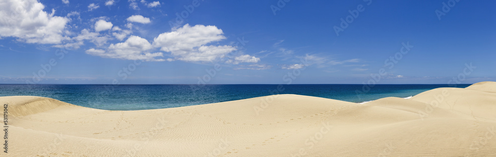 dunes and ocean