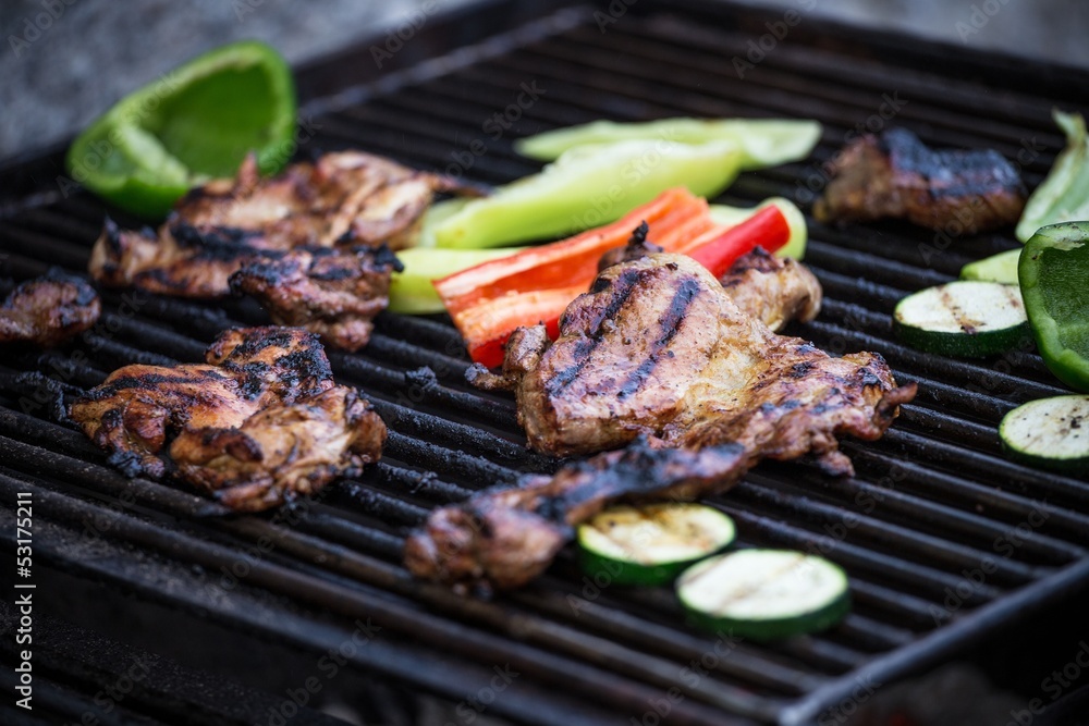 grilling meat grilling meat