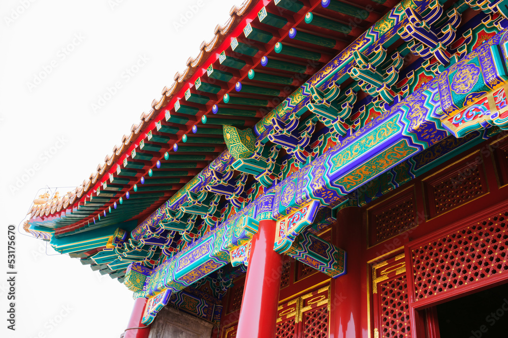 architecture details of ancient Chinese style architecture details of ancient Chinese style